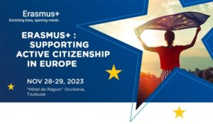 Erasmus+ : Supporting active citizentship in Europe @ Conférence en direct sur You-Tube