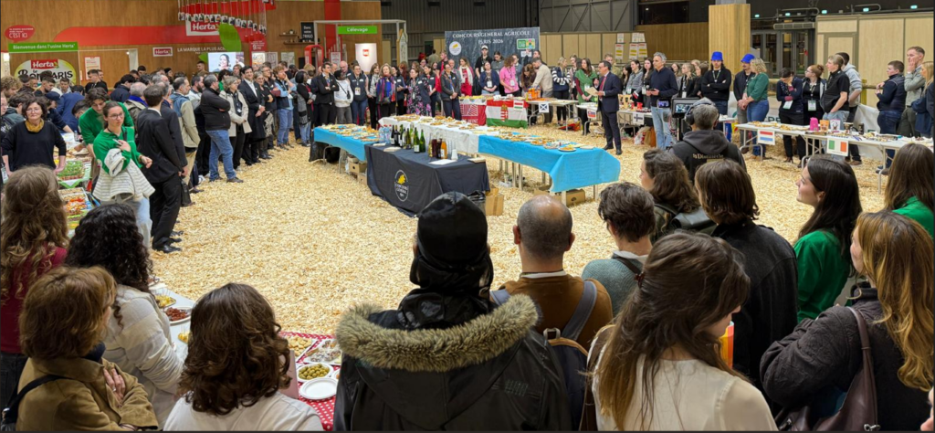 Lancement de la soirée européenne