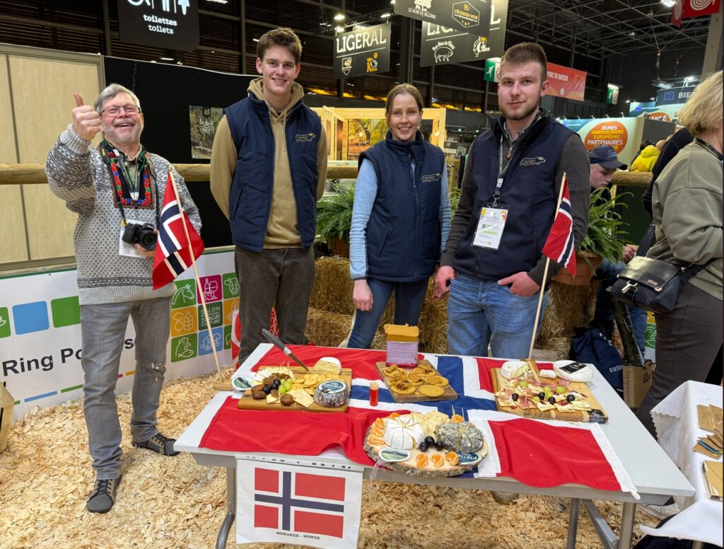 La table norvégienne lors de la soirée européenne